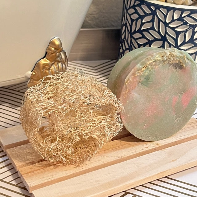 Loofah soap